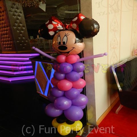 Decor baloane personaje Minnie 3